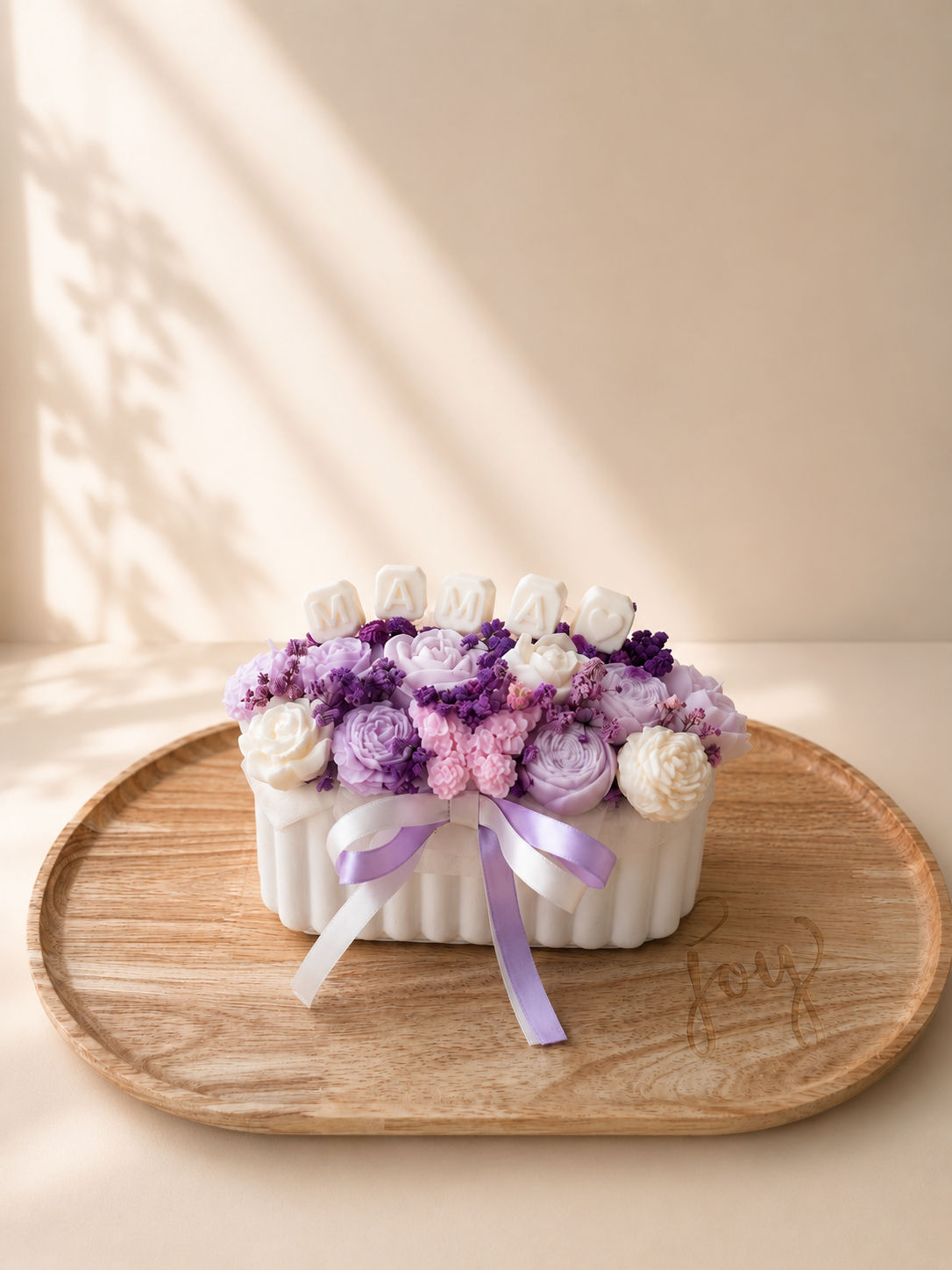 Mama's Lavender - Kerzengesteck
