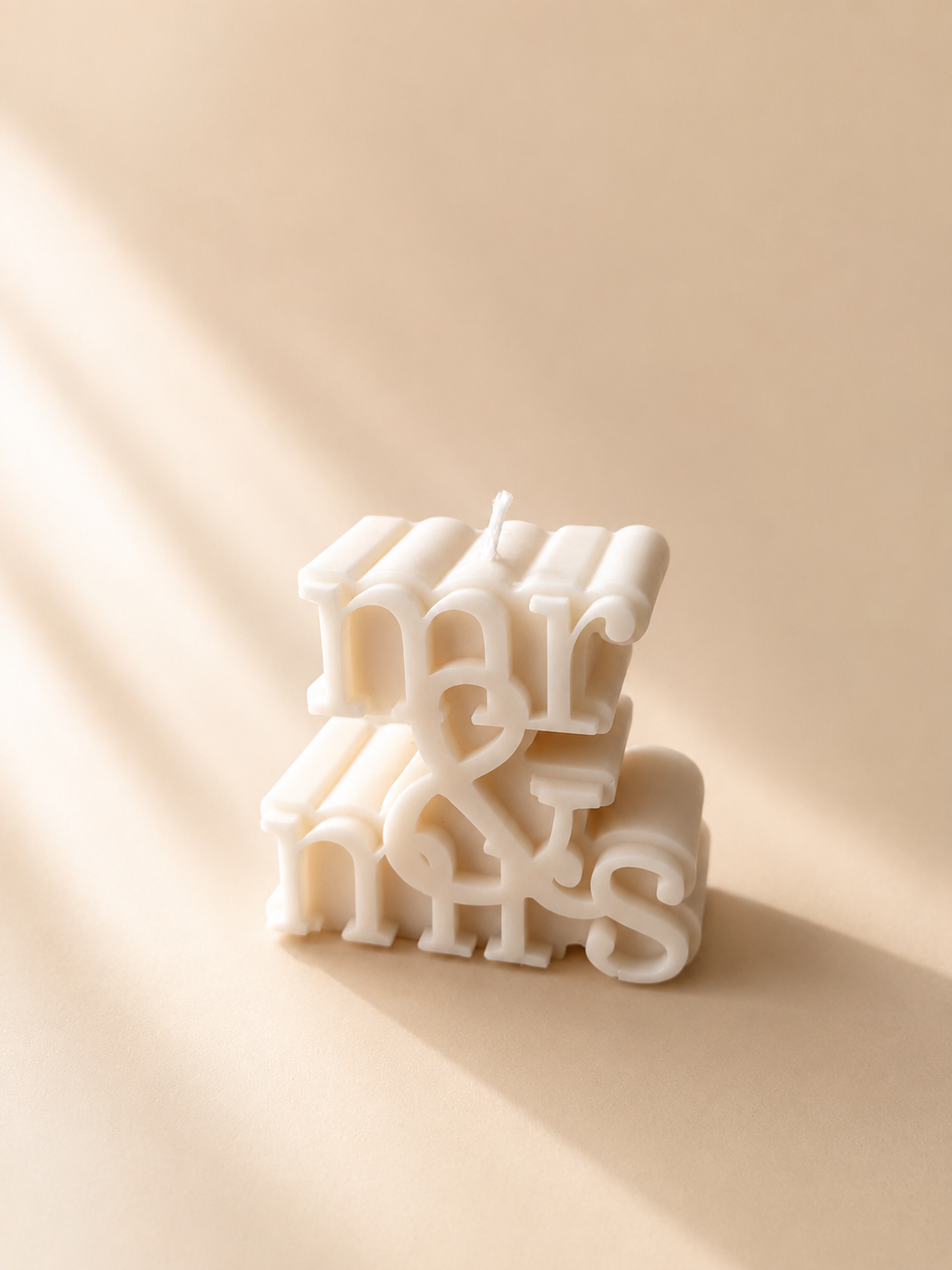 Mr. & Mrs. - Tischdekoration