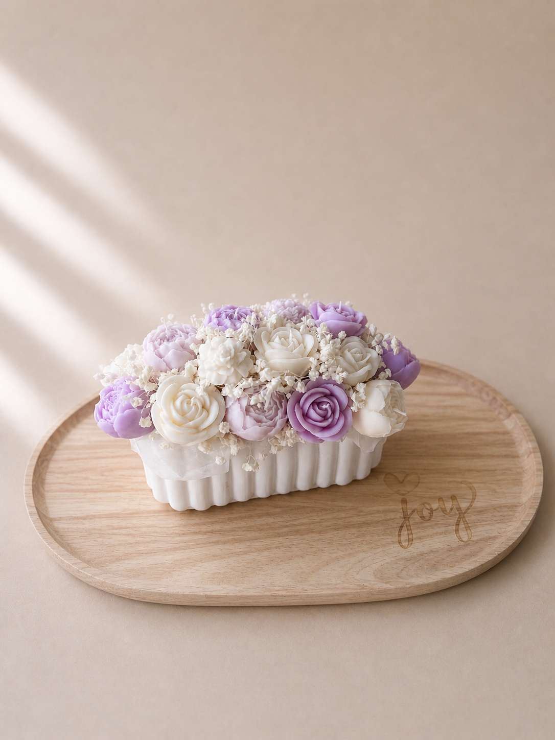 Lavender No. 1 - Kerzengesteck