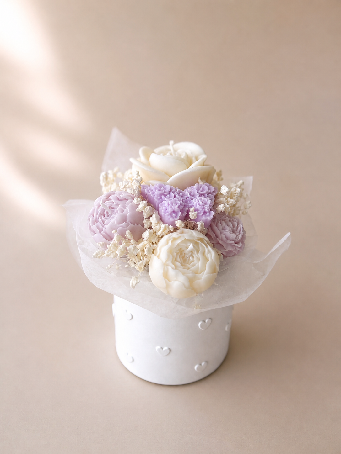 Petit Lavender - Kerzengesteck