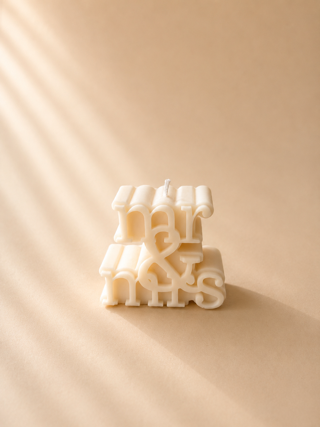 Mr. & Mrs. - Tischdekoration