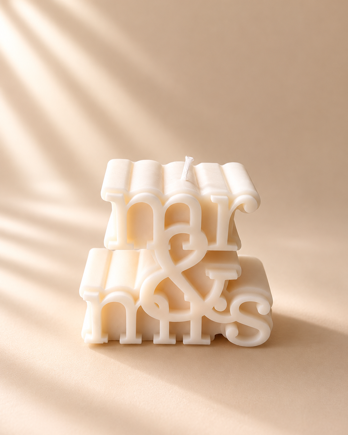 Mr. & Mrs. - Tischdekoration